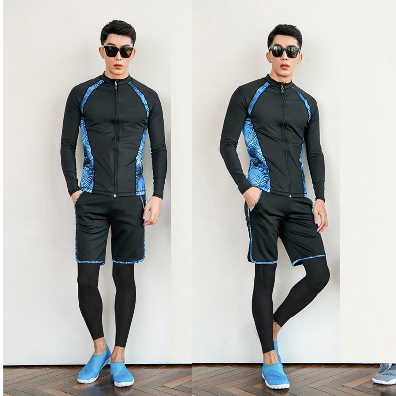 Bộ đồ bơi nam dài tay quần dài hàng nhập cao cấp