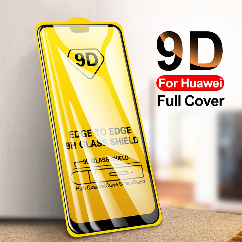 Huawei Y6P Y7P 2020 Y5 Y6 Y9 Y7 Y6S Y9S Prime 2018 2019 Nova 7I 3i 2i P20 P30 Pro Lite Honor 8X Full Kính Cường Lực Bảo Vệ Màn Hình