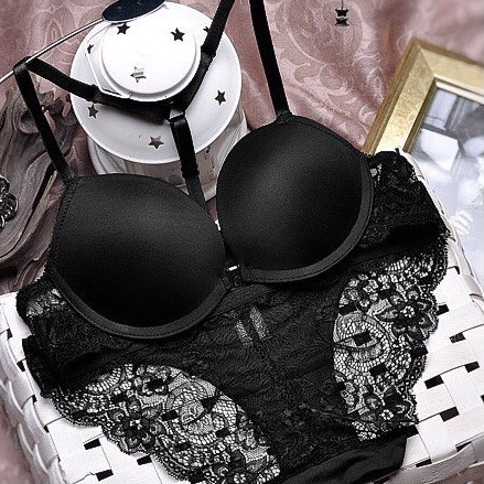 [Mã SMA071008 hoàn 10K xu đơn 0Đ] Bộ đồ lót Bra cài trước nam châm có Gọng Mút dầy dây sau chữ Y đáng yêu | BigBuy360 - bigbuy360.vn