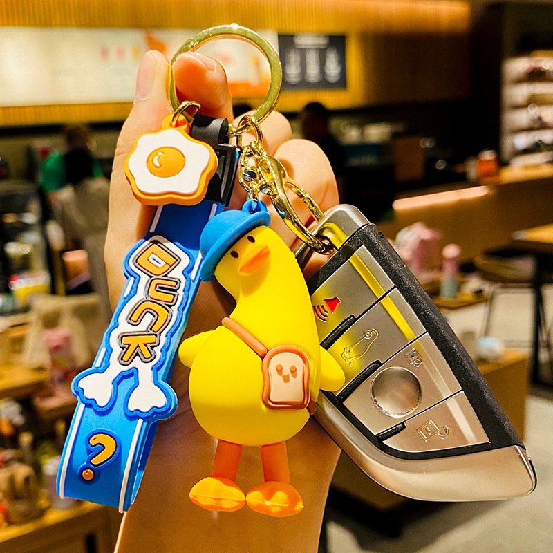 PVN47457 Móc Khóa Hình Vịt Hoạt Hình Dễ Thương Giá Rẻ