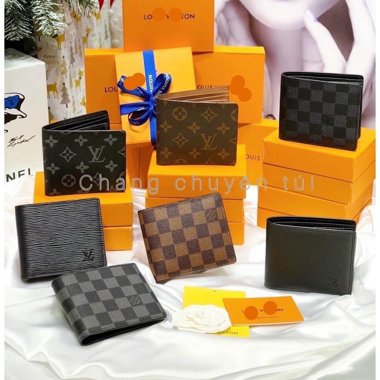 Ví nam mini gập 2 cầm tay nhiều ngăn  hàng đẹp Size 12