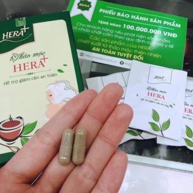 [Chuẩn Auth] -  Trà giảm cân hera plus mẫu mới chính hãng [CHUẨN AUTHENTIC]