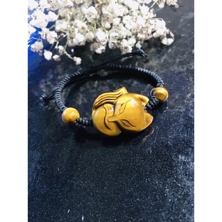 Vòng tay tết dây hồ ly cho mệnh kim - thổ