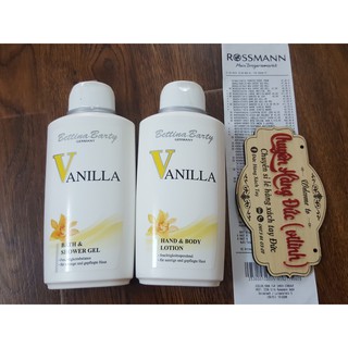 Sữa tắm Vanilla by Bettina Barty (Đức) 500ml