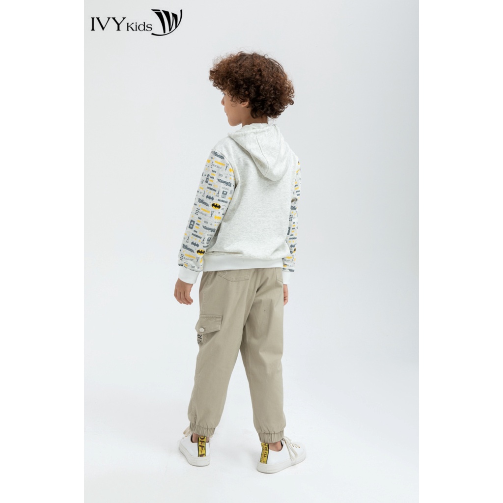 Áo thun Dark Knight bé trai IVY moda MS 59K1188
