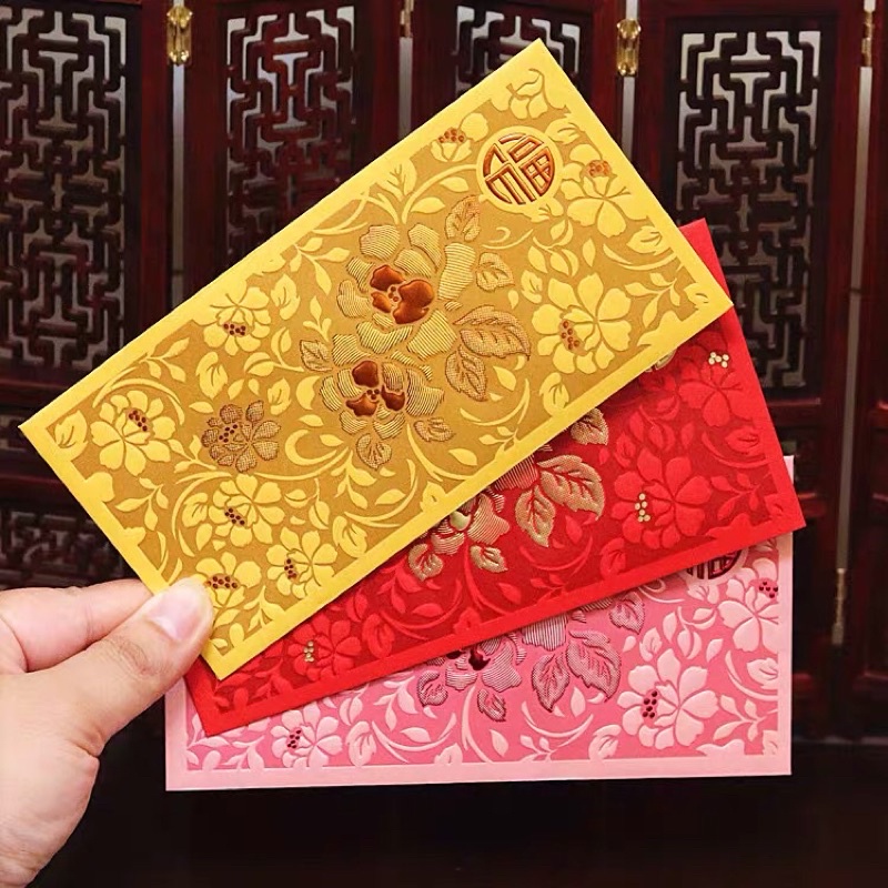 Bao lì xì 2023 – in hoạ tiết nổi