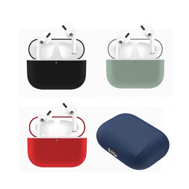 Vỏ Case Bảo Vệ Airpod Pro Silicon Nhiều Màu Dễ Thương