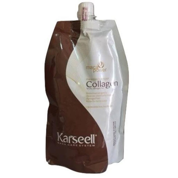 Ủ tóc collagen Karseell 500ml siêu mượt phục hồi tóc hư tổn CHÍNH HÃNG 100% ( có tem cod chống giả)