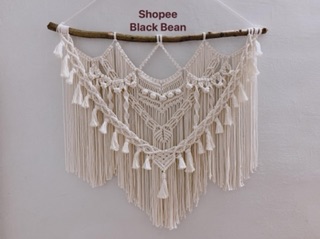 BIG SIZE Mành macrame triple