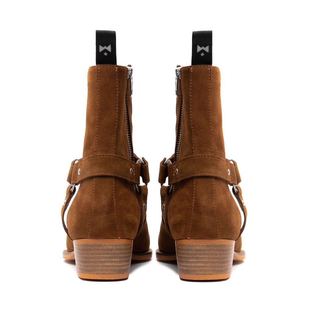 Giày boot THE WOLF the alpha wolf harness boot - Tobacco