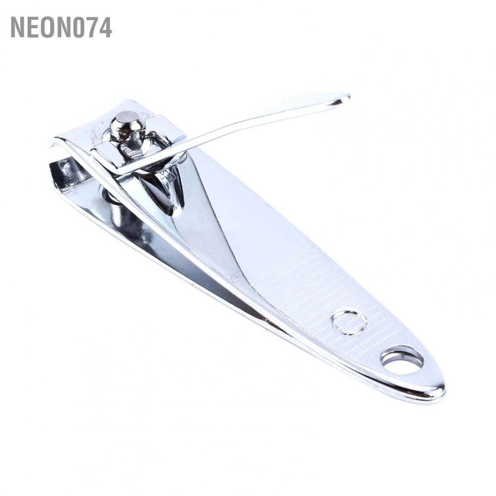 Neon074 Stainless Steel Nail Finger Toe Clipper Cutter Trimmer Scissor Manicure Pedicure Bấm móng tay