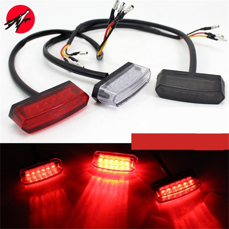 Đèn Led Gắn Đuôi Xe Mô Tô Chống Bẩn Trang Trí Tiện Dụng