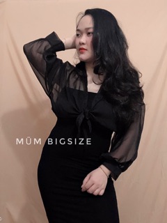 ĐẦM 2 DÂY KÈM ÁO BUỘC EO