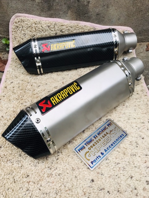 HP65 LON PÔ AKRAPOVIC 2 NÒNG