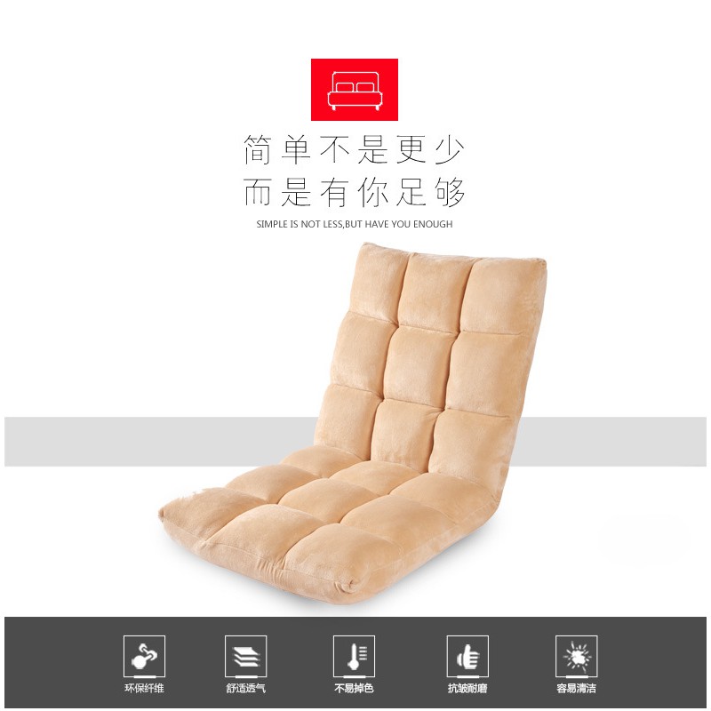 Ghế Lười Tựa Lưng ngồi bệt sofa tatami có 5 chế độ gấp ngồi làm việc thư giãn hàng nhập khẩu