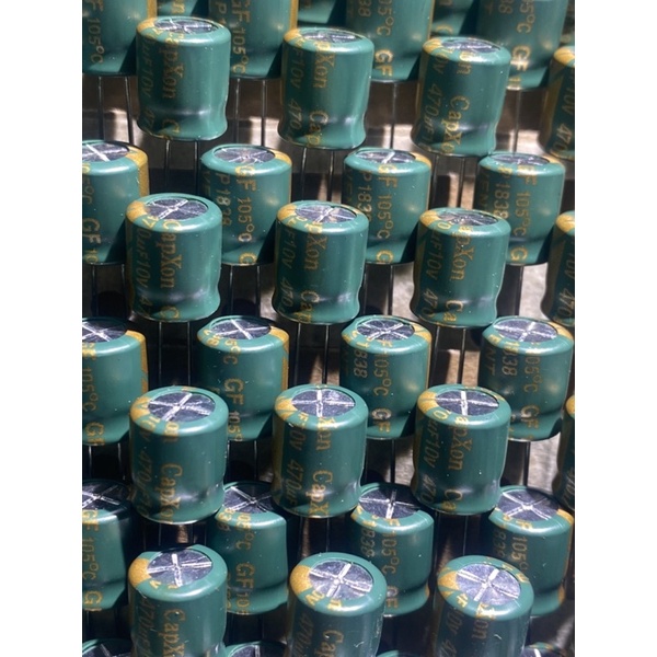 (Set 10pcs) Tụ Hóa 1000uF 10V và 470uF 10V hàng chất lượng cao