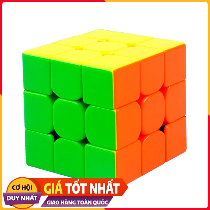Rubik 3x3 Moyu Meilong Trơn Mượt - Nhanh 💝 Đồ chơi Rubic 3 Tầng Stickerless