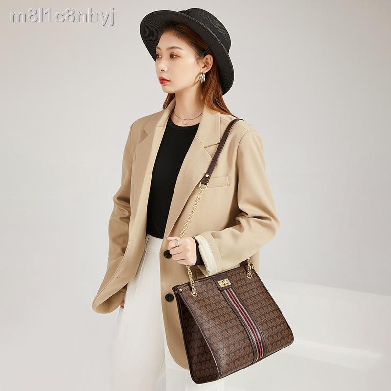 túi tote retro cho nữ 2021 da mới tất cả các kết hợp đeo chéo thời trang in vai đơn | BigBuy360 - bigbuy360.vn