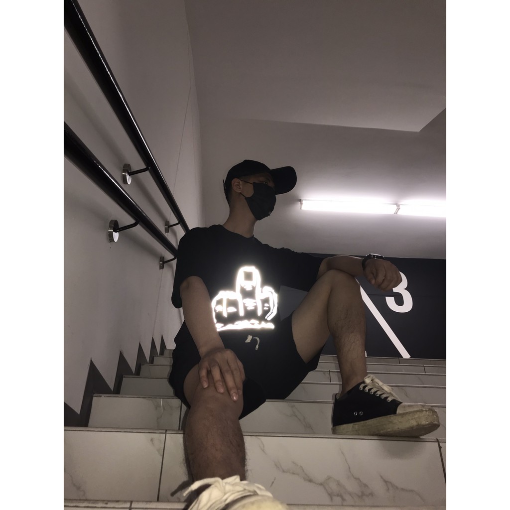 Áo Thun, Áo Thun Tay Lỡ Phom Rộng Unisex In Hình Cực Chất, In Decal Phản Quang Siêu Đẹp | BigBuy360 - bigbuy360.vn