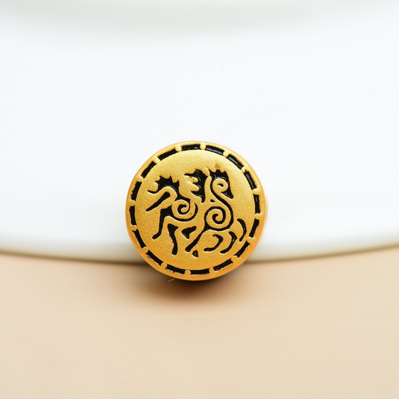 Phụ Kiện Hạt Đệm Nhiều Màu Sắc Mạ Vàng Cổ Điển Chống Dị Ứng Dùng Làm Trang Sức Diy