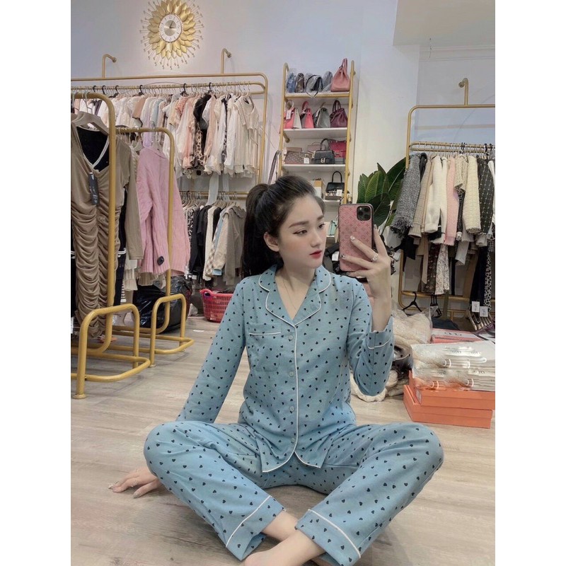BỘ PIJAMA NHUNG TUYẾT