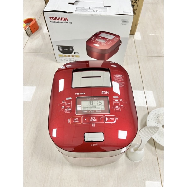Nồi cơm điện cao tần Nhật Bản Toshiba RC-DX18H (1.8L) 220V