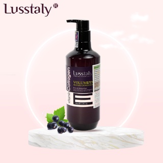 Lẻ Dầu xả Lusstaly Collagen Vitamin E 500ml,Dầu xả Lusstaly siêu mềm mượt,ngăn ngừa gãy rụng