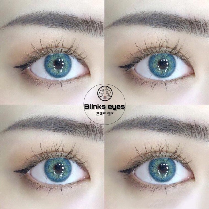 Tiam blue lens ( 0-8 độ ) kính áp tròng Hàn Quốc