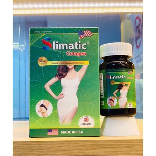 [Mã 77FMCGSALE giảm 8% đơn 500K] SLIMATIC COLAGEN -GIẢM CÂN EO THON DÁNG GỌN