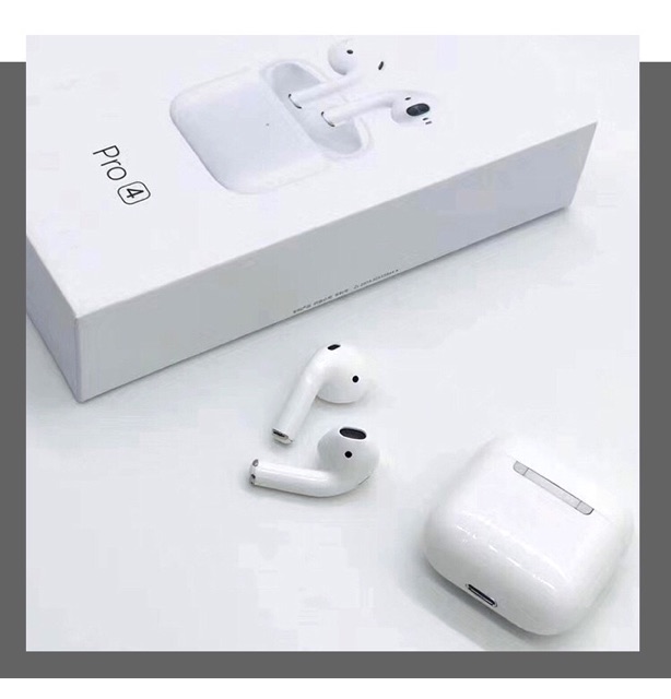 tai nghe bluetooth mini không dây Pro4 max đổi tên định vị Chính Hãng TWS bảo hành 1 đổi 1