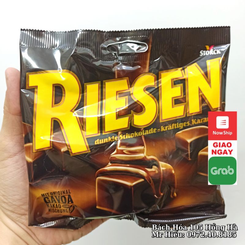 [T1/2023] Kẹo socola Riesen gói nhỏ 105g