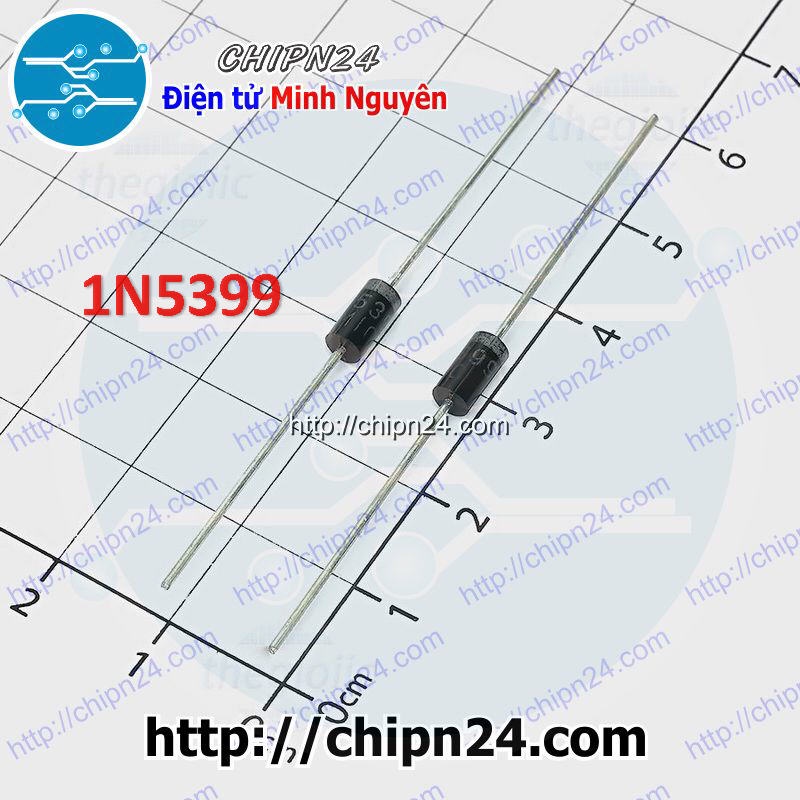 [25 CON] Diode 1N5399 DIP 2A 1000V (IN5399 5399)