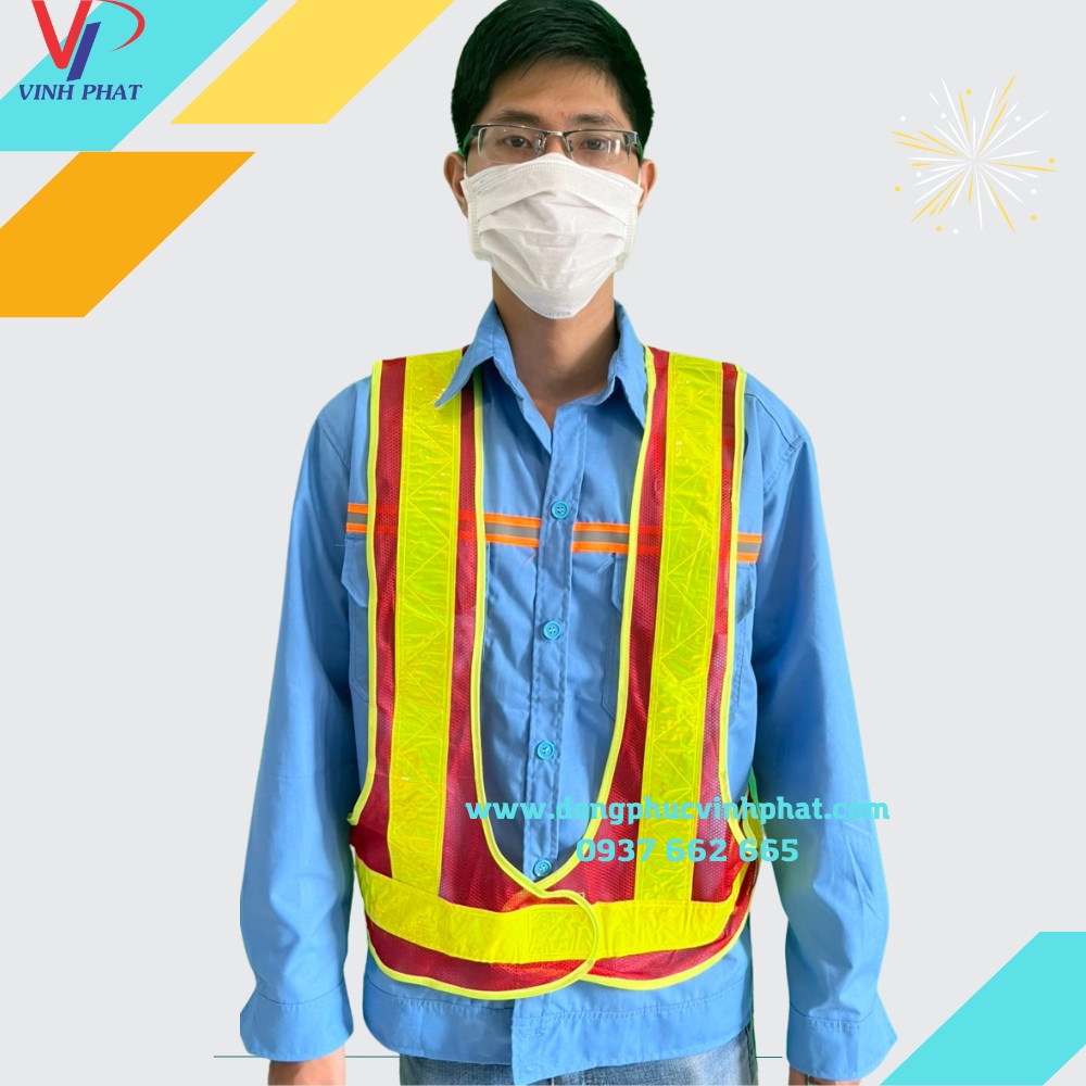 Áo Lưới Phản Quang Đi Phượt, Kỹ Sư Công Trình Giá Rẻ Kiểu Dáng Chân Vịt Mới Mẻ Có Khoá Dán Cao Cấp Tiện Lợi