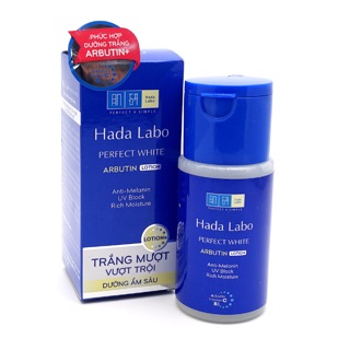 Dung Dịch Dưỡng Trắng Cho Mọi Loại Da Hada Labo Perfect White Arbutin Lotion - 100ml