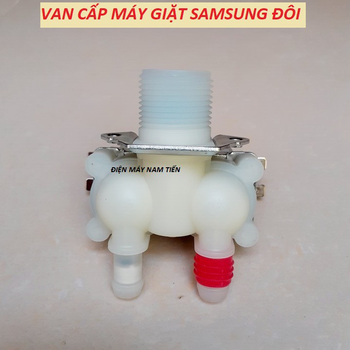 van cấp nước máy giặt samsung- van cấp nước đôi [ van đôi samsung ]