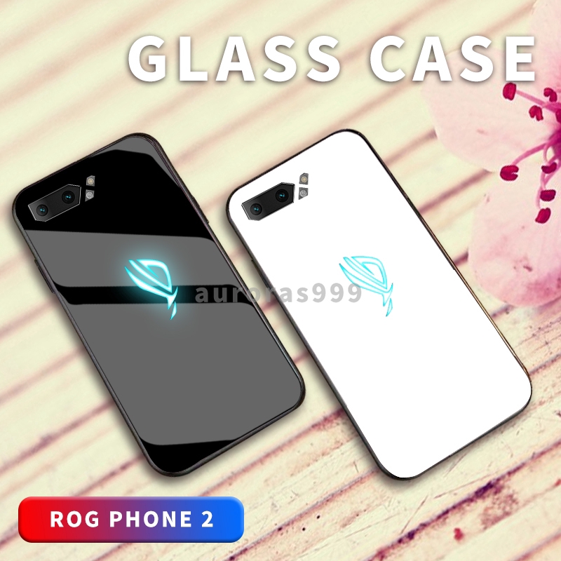 Ốp điện thoại mặt kính cường lực bảo vệ cho Rog Phone 2