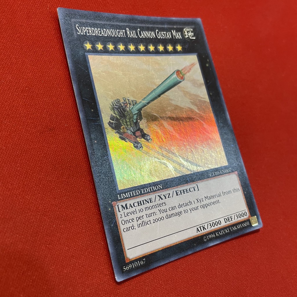 [EN][Thẻ Bài Yugioh Chính Hãng] Superdreadnought Rail Cannon Gustav Max