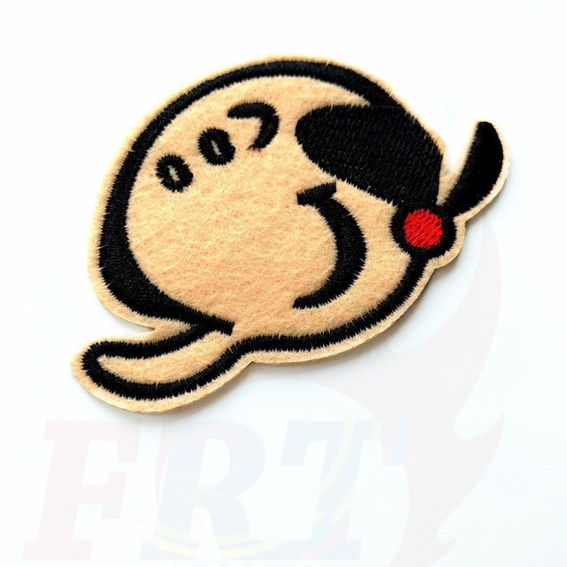☸ Sticker Ủi Thêu Hình Thủy Thủ Popeye the Sailor S-1 ☸ 1 Miếng Dán Ủi Quần Áo Hình Huy Hiệu