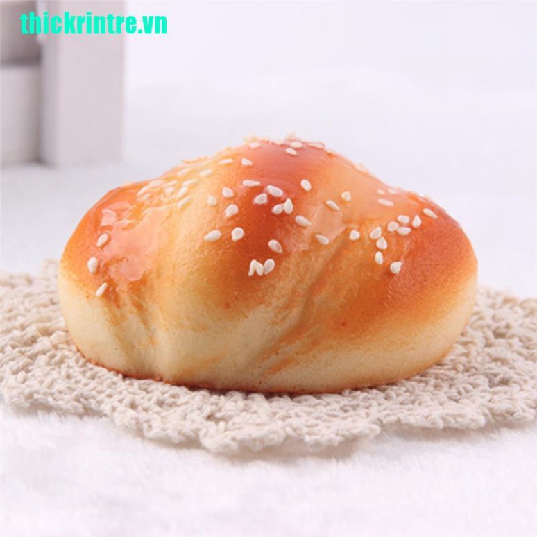 Đồ Chơi Bóp Squishy Hình Bánh Mì Dễ Thương 8cm
