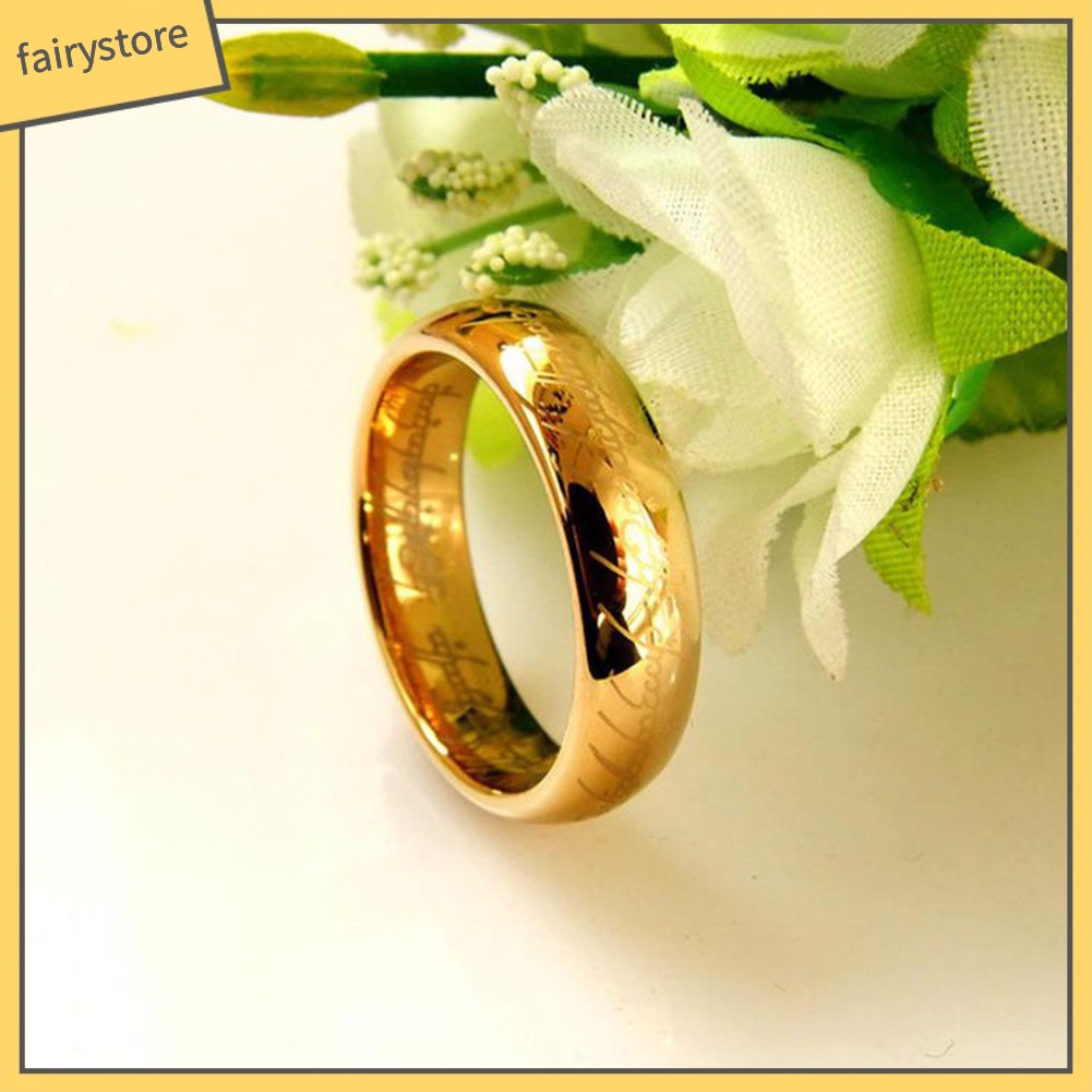 Nhẫn Kim Loại Không Rỉ Cho Nam Và Nữ