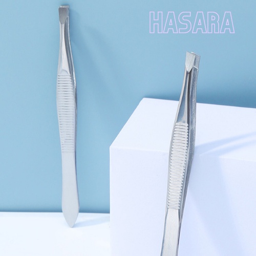 Tên sản phẩm: Nhíp nhổ lông nách,tỉa lông mày, râu, tóc Lameila bằng thép không gỉ cao cấp HA205