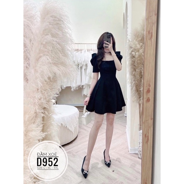 BIGSIZE NHUNG LÊ Đầm xoè D952