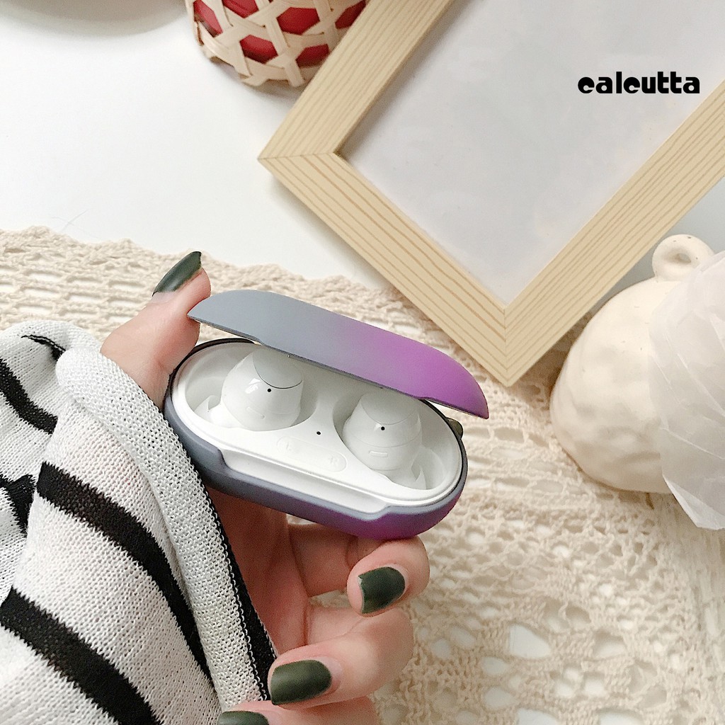 Vỏ Bảo Vệ Hộp Đựng Tai Nghe Airpods Chống Trầy Màu Gradient Cho Samsung Galaxy Buds Plus