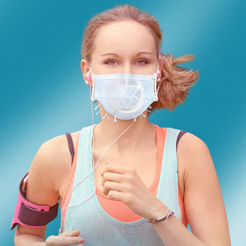 [RẺ VÔ ĐỊCH]Miếng Đệm Lót Khẩu Trang Bằng Silicon Giúp Dễ Thở, Không Dính Son | BigBuy360 - bigbuy360.vn