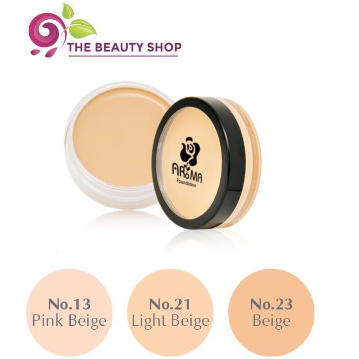 Kem che khuyết điểm AROMA cover foundation 14g C211 - C423Kem che khuyết điểm