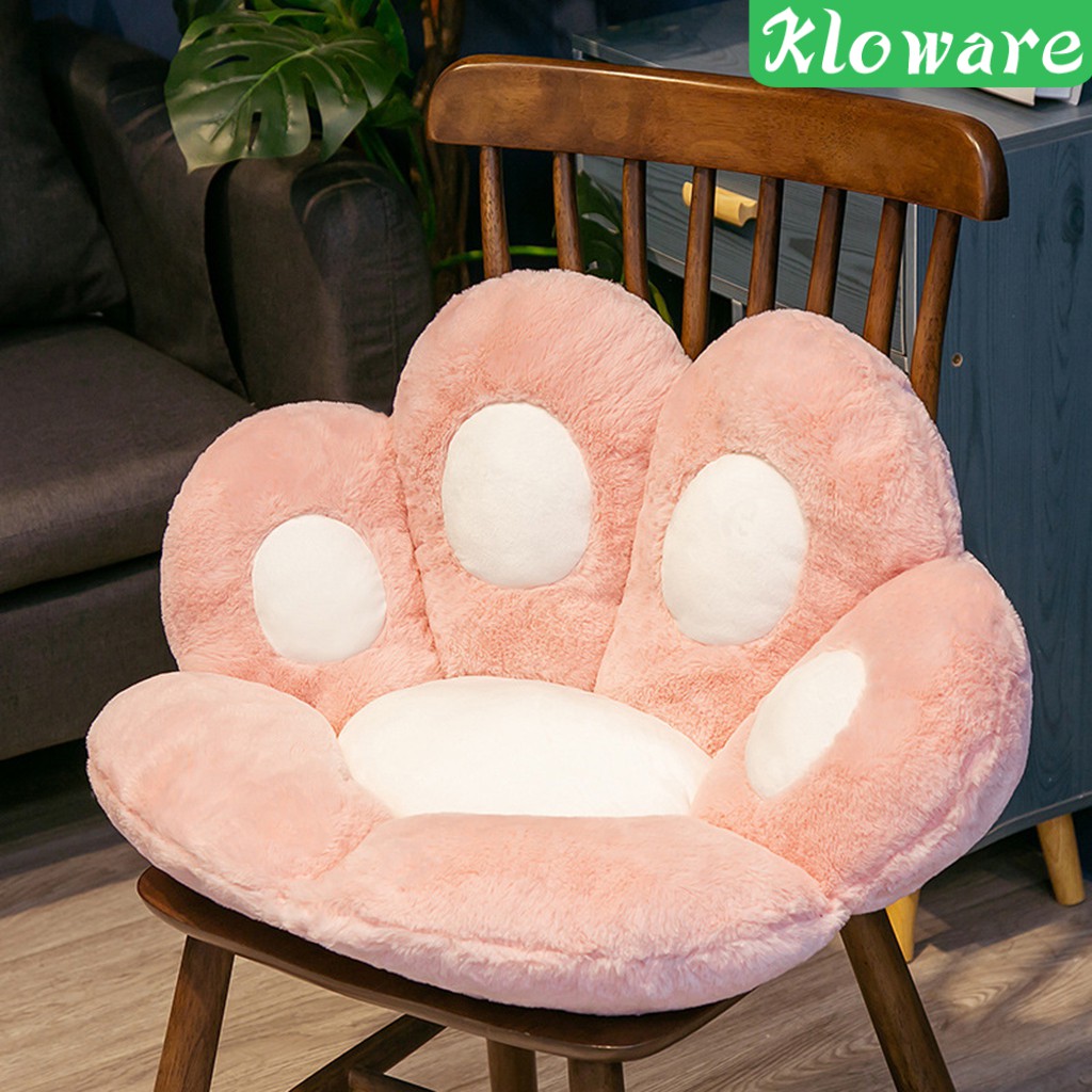 Ghế sofa lười thiết kế bàn chân mèo chất liệu cao cấp êm ái dùng để tựa lưng trong nhà/ đặt ở phòng làm việc tiện dụng