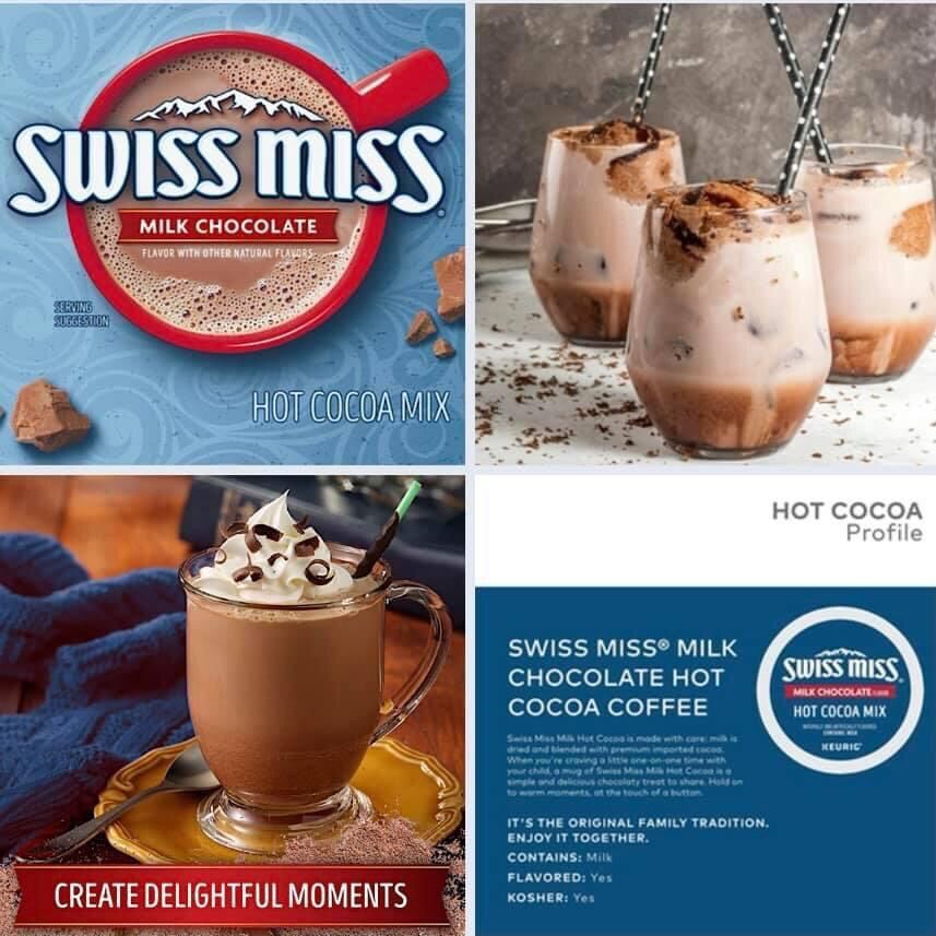 Bột Cacao Sữa Swiss Miss Hộp 50 Gói 1.95kg