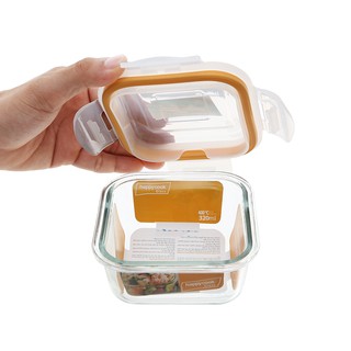 HỘP THỦY TINH VUÔNG HAPPYCOOK HCG-032S