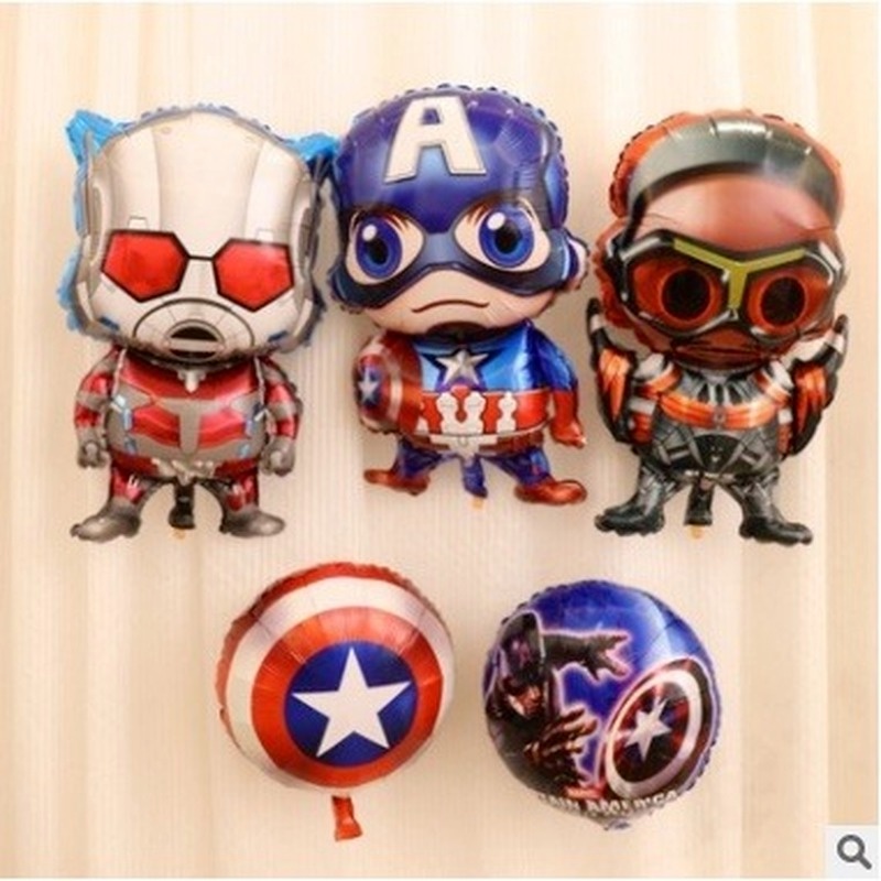 [Hàng Có Sẵn] Bong Bóng Hình Siêu Anh Hùng Người Dơi Người Nhện