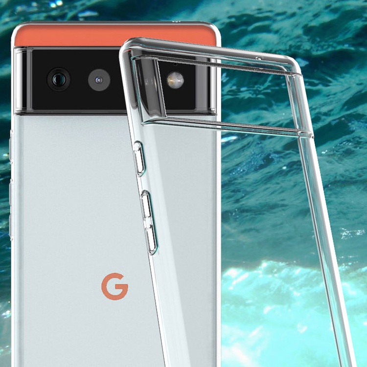 Ốp Điện Thoại TPU Mềm Trong Suốt Cho Google Pixel 3 4 5 6 3XL 4XL 3A XL 4A 5A 5XL Pro 4G 5G